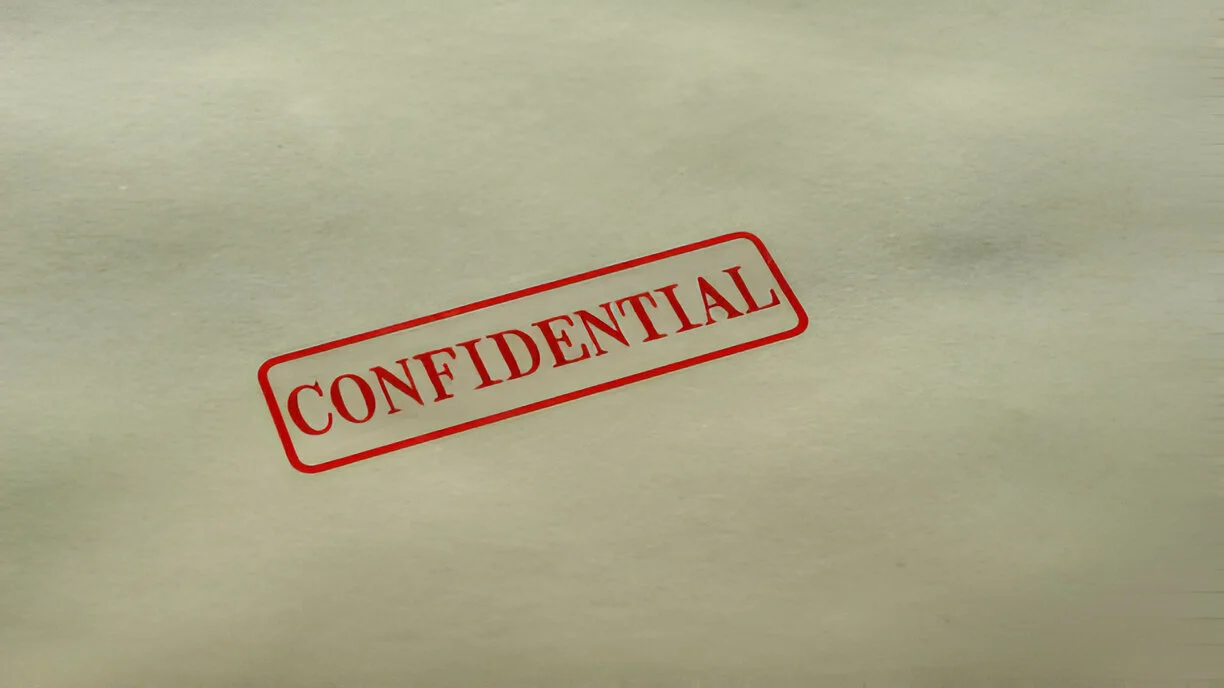 confidential document